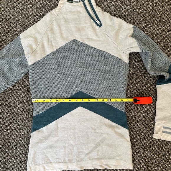 Smartwool Dacono Ski Funnel Neck Sweater Medium - Picture 3 of 5